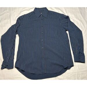 Bugatchi UOMO Button Down Men's Size Large Long Sleeve Dress Shirt